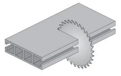 CMT Lame De Scie Circulaire 136 Mm 226.030.05H Lame De Scie Multi-circulaire HW 136 X 20 X 30D