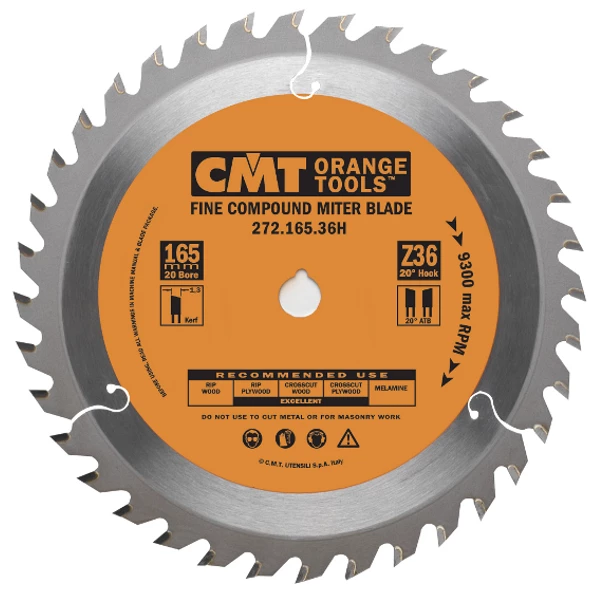 CMT Lame De Scie Circulaire 160 Mm 226.030.06H Lame De Scie Multi-circulaire HW 160 X 20 X 30D 6 CMT Lame De Scie Circulaire 160 Mm 226.030.06H Lame De Scie Multi-circulaire HW 160 X 20 X 30D – Image 4