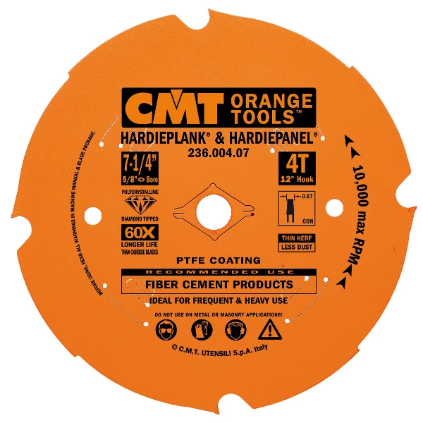 CMT Lame De Scie Circulaire 254 Mm 236.006.10 Lame Diamantée Pour Matériaux Durs 254 X 15,87 X 6D 3 CMT Lame De Scie Circulaire 254 Mm 236.006.10 Lame Diamantée Pour Matériaux Durs 254 X 15,87 X 6D
