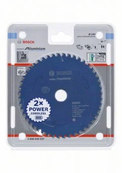 Bosch Bleu Accessoires Lame De Scie Circulaire 150 Mm 2608644537 Lame De Scie Circulaire En Carbure Aluminium Expert Pour Scies Sans Fil 150 X 20 X T488644537
