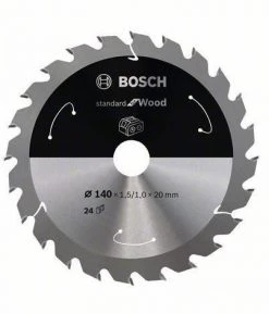 Bosch Bleu Accessoires Lame De Scie Circulaire 140 Mm 2608837671 Lame De Scie Circulaire 140 X 20 X 24T Expert Pour Aluminium Pour Scies Sans Fil