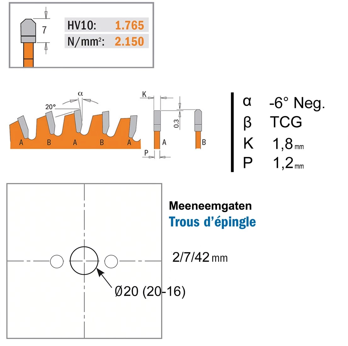 CMT Lame De Scie Circulaire 190 Mm 276.190.64M Lame Ultra Fine Pour Métaux Non Ferreux Et Composite 190 X 30(20/16) X 1,2 X 64D 4 CMT Lame De Scie Circulaire 190 Mm 276.190.64M Lame Ultra Fine Pour Métaux Non Ferreux Et Composite 190 X 30(20/16) X 1,2 X 64D – Image 2