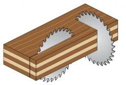 CMT Lame De Scie Circulaire 220 Mm 281.063.09M Lame De Scie (négative) Pour Mélamine/Formica/Aggloméré 220 X 30 X 63D -Lames de scie circulaire Soldes 281 063 09m lame de scie negative pour melamine formica agglomere 220 x 30 x 63d 2