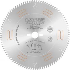 CMT Lame De Scie Circulaire 300 Mm 281.697.12M Lame De Scie (négative) Pour Mélamine/Formica/Aggloméré 300 X 30 X 96D