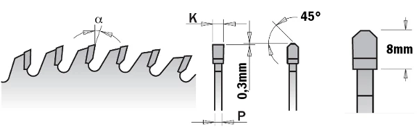 CMT Lame De Scie Circulaire 350 Mm 281.708.14M Lame De Scie Faible Bruit Pour Mélamine/Formica/Aggloméré 350 X 30 X 108D 4 CMT Lame De Scie Circulaire 350 Mm 281.708.14M Lame De Scie Faible Bruit Pour Mélamine/Formica/Aggloméré 350 X 30 X 108D – Image 2