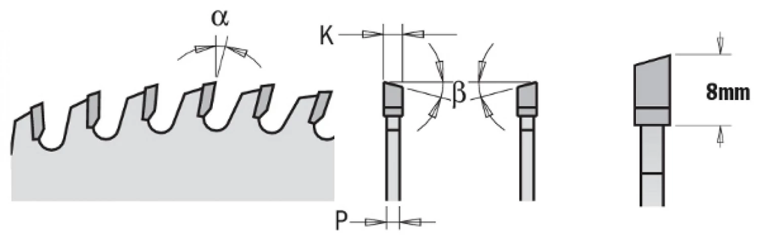 CMT Lame De Scie Circulaire 300 Mm 285.672.12M Scie Circulaire à Faible Bruit - Dentée à Gauche Et Droite 300 X 30 X 72D 4 CMT Lame De Scie Circulaire 300 Mm 285.672.12M Scie Circulaire à Faible Bruit - Dentée à Gauche Et Droite 300 X 30 X 72D – Image 2