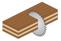 CMT Lame De Scie Circulaire 210 Mm 292.210.48M Lame De Scie HM Denture Fine 210 X 30 X 48D