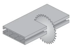 CMT Lame De Scie Circulaire 190 Mm 296.190.64M Scie Circulaire Pour Métaux Non Ferreux/Trespa/Alu 190 X 30 X 64D