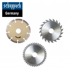 Scheppach Lame De Scie Circulaire 115 Mm 3901804716 Jeu De Lames De Scie 4 Pièces Pour PL305