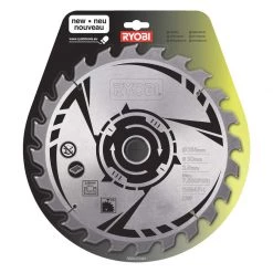 Ryobi Accessoires Lame De Scie Circulaire 254 Mm 5132002621 SB254T24A1 Lame De Scie HM 254 X 30 X 24T