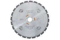 Metabo Accessoires Lame De Scie Circulaire 230 Mm 628011000 Lame De Scie Circulaire HW/CT 230x30, 24 WZ 20°.