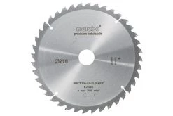 Metabo Accessoires Lame De Scie Circulaire 216 Mm 628065000 Lame De Scie Circulaire HW/CT 216x30, 40 WZ 5°.