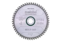 Metabo Accessoires Lame De Scie Circulaire 165 Mm 628293000 Lame De Scie Multi Cut Professionnel 165 X 20 Z54 FZ/TZ 5°.