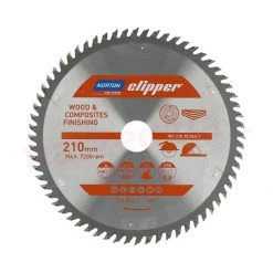 Clipper Lame De Scie Circulaire 216 Mm 70184608099 Lame De Scie Pour Bois Et Composites 216 X 30 X 48T
