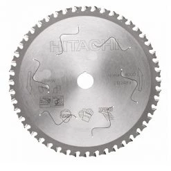 HIKOKI Accessoires Lame De Scie Circulaire 165 Mm 752419 Lame De Scie Circulaire Pour Aluminium 165 X 30/20, 42 Dents Pour Utilisation Avec C6U2/C6BU2/C6MFA