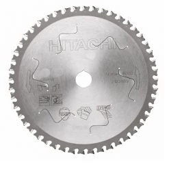 HIKOKI Accessoires Lame De Scie Circulaire 185 Mm 752435 Lame De Scie HM 185 X 20 Mm T48 Acier/RVS