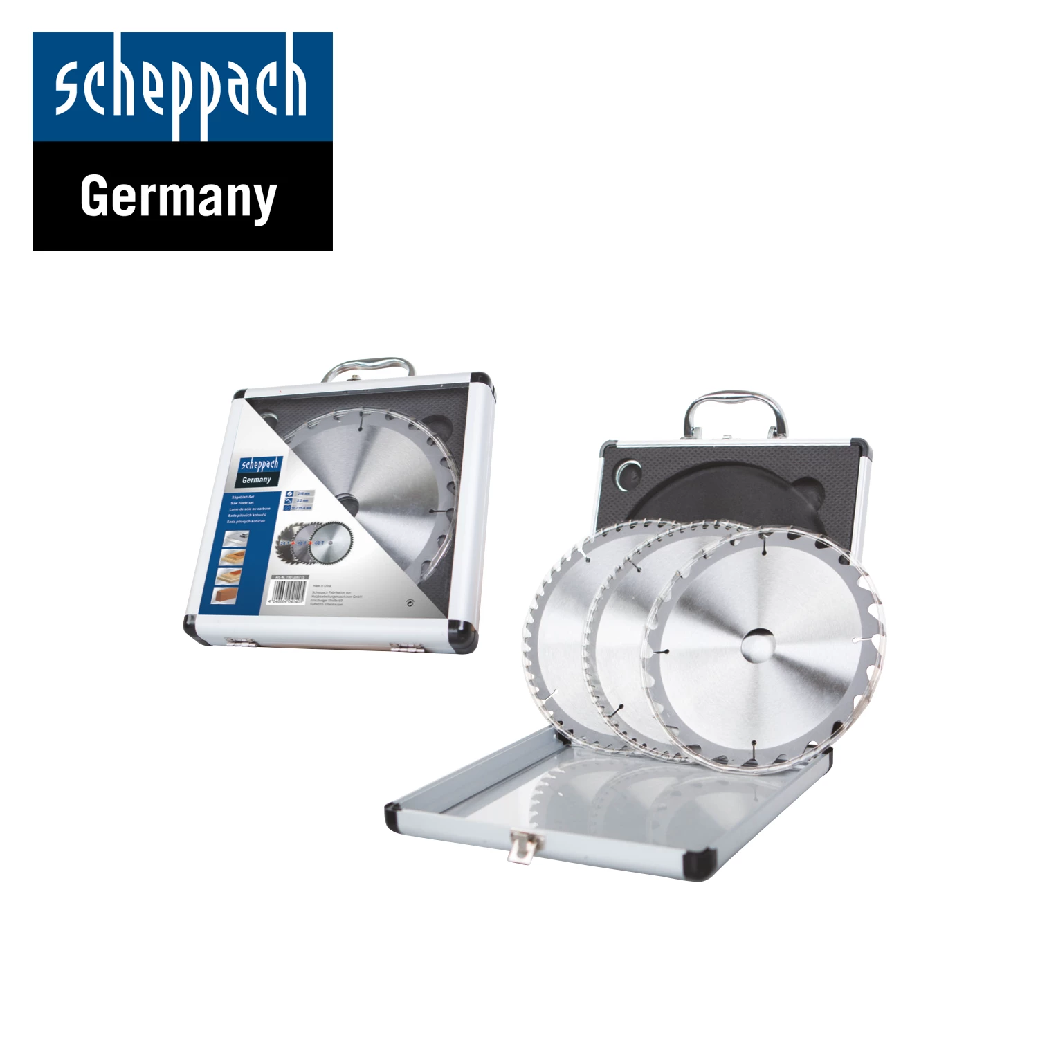Scheppach Lame De Scie Circulaire 210 Mm 7901200715 Jeu De Lames De Scie HM 3 Pièces 210 X 30/25,4 X 2,2mm 24T Et 48T Et 60T 3 Scheppach Lame De Scie Circulaire 210 Mm 7901200715 Jeu De Lames De Scie HM 3 Pièces 210 X 30/25,4 X 2,2mm 24T Et 48T Et 60T
