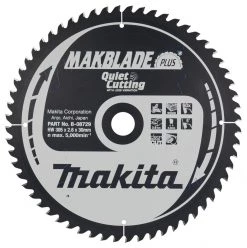 Makita Accessoires Lame De Scie Circulaire 305 Mm B-08729 Lame De Scie à Bois Makblade-Plus 305x30x2,6 60T 5G