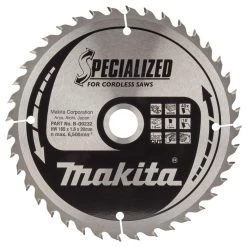 Makita Accessoires Lame De Scie Circulaire 165 Mm B-09232 Specialized 165x20x1.6 40T Lame De Scie Pour Bois 18G