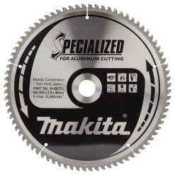 Makita Accessoires Lame De Scie Circulaire 300 Mm B-09721 Lame De Scie Pour Table Aluminium Spécialisé 300x30x2,8 80T 0g