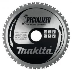 Makita Accessoires Lame De Scie Circulaire 185 Mm B-09787 Lame De Scie Circulaire Métal Specialized TCT 185x30x2,0 48T 0g