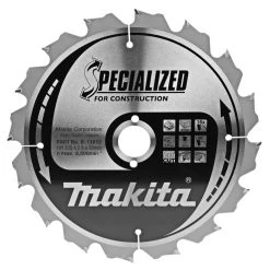 Makita Accessoires Lame De Scie Circulaire 235 Mm B-13699 Lame De Scie Circulaire Pour Bois (bâtiment/construction) Specialized 235x30x3,0 16T 20g