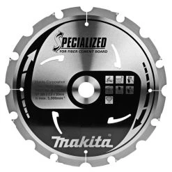 Makita Accessoires Lame De Scie Circulaire 305 Mm B-23020 Lame De Scie à Tronçonner Panneau De Fibres-ciment Spécialisé PCD 305x30x2,5 8T 8g