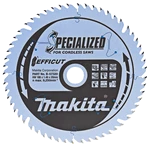 Makita Accessoires Lame De Scie Circulaire 165 Mm B-57320 Efficut HM Lame De Scie 165 X 20 X 56T épaisseur 1mm