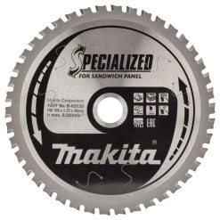 Makita Accessoires Lame De Scie Circulaire 165 Mm B-63133 Lame De Scie Circulaire Panneau Sandwich Spécialisé 165x20x1,75 42T 0G