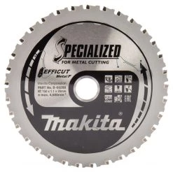 Makita Accessoires Lame De Scie Circulaire 150 Mm B-69288 Lame De Scie Circulaire Pour Métal Efficut 150 X 20 X 1,1 33T