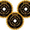DeWalt Accessoires Lame De Scie Circulaire 190 Mm DT10399-QZ Lame De Scie Circulaire 190 X 30 Mm 3 X DT10304 -Lames de scie circulaire Soldes dt10399 qz lame de scie circulaire 190 x 30 mm 3 x dt10304