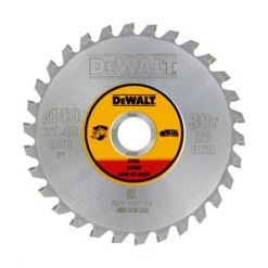 DeWalt Accessoires Lame De Scie Circulaire 140 Mm DT1921-QZ HM-zaagblad 355 X 25,4 Mm 70T Inox (droog)