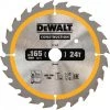 DeWalt Accessoires Lame De Scie Circulaire 165 Mm DT1949-QZ Lame De Scie Circulaire 165 X 20 Mm 24T ATB 24°. -Lames de scie circulaire Soldes dt1949 qz lame de scie circulaire 165 x 20 mm 24t atb 24d