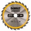 DeWalt Accessoires Lame De Scie Circulaire 235 Mm DT1954-QZ Lame De Scie Circulaire 235 X 30 Mm 24T ATB 20°. -Lames de scie circulaire Soldes dt1954 qz lame de scie circulaire 235 x 30 mm 24t atb 20d
