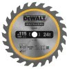 DeWalt Accessoires Lame De Scie Circulaire 115 Mm DT20420-QZ Lame De Scie Circulaire 115 X 9,5 X 24T -Lames de scie circulaire Soldes dt20420 qz lame de scie circulaire 115 x 9 5 x 24t