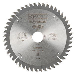 DeWalt Accessoires Lame De Scie Circulaire 190 Mm DT4094-QZ Lame De Scie Circulaire 190 X 30 Mm 48T TCG -5° 3 DeWalt Accessoires Lame De Scie Circulaire 190 Mm DT4094-QZ Lame De Scie Circulaire 190 X 30 Mm 48T TCG -5°