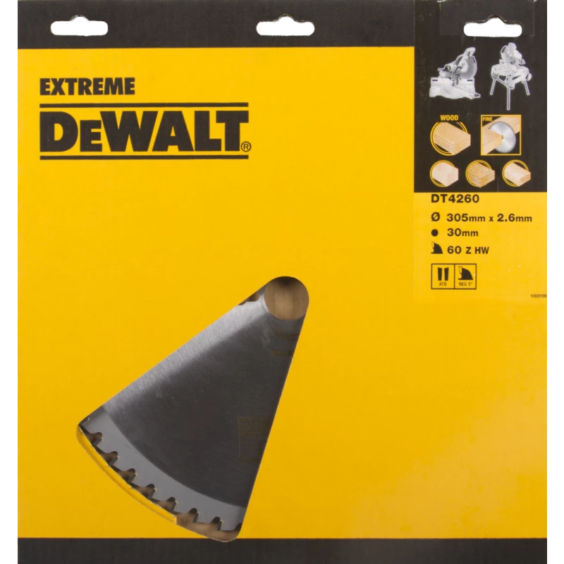 DeWalt Accessoires Lame De Scie Circulaire 305 Mm DT4260 HM Lame De Scie 305 X 30 X 60T Denture Alternee 3 DeWalt Accessoires Lame De Scie Circulaire 305 Mm DT4260 HM Lame De Scie 305 X 30 X 60T Denture Alternee