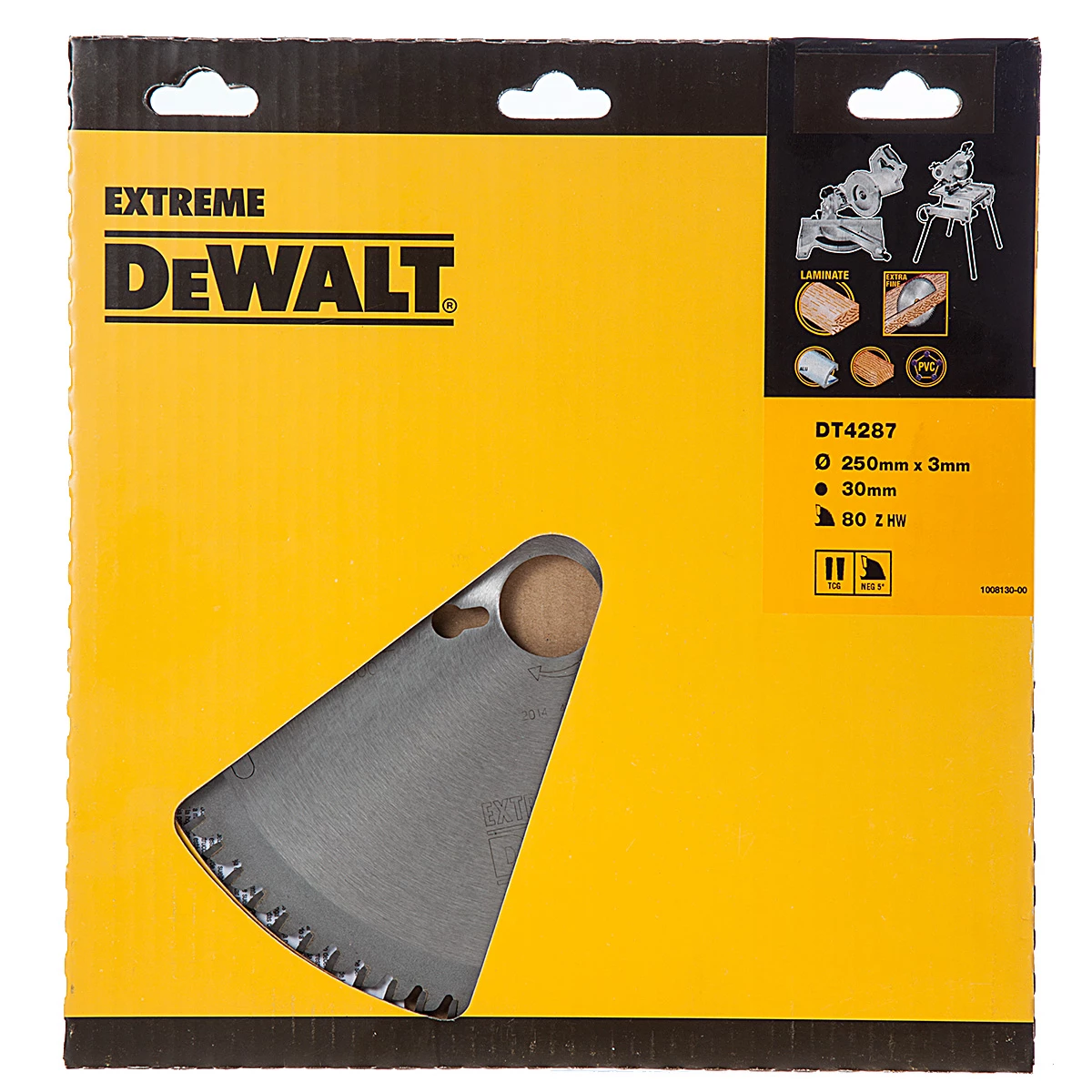 DeWalt Accessoires Lame De Scie Circulaire 250 Mm DT4287 HM Lame De Scie 250 X 30 X 80T Trapezium 3 DeWalt Accessoires Lame De Scie Circulaire 250 Mm DT4287 HM Lame De Scie 250 X 30 X 80T Trapezium