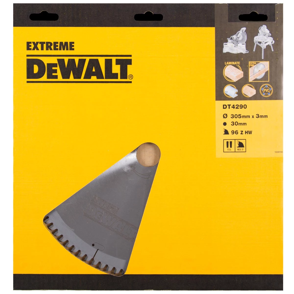 DeWalt Accessoires Lame De Scie Circulaire 305 Mm DT4290 HM Lame De Scie 305 X 30 X 96T Trapezium 3 DeWalt Accessoires Lame De Scie Circulaire 305 Mm DT4290 HM Lame De Scie 305 X 30 X 96T Trapezium