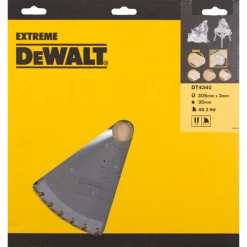 DeWalt Accessoires Lame De Scie Circulaire 305 Mm DT4340 HM Lame De Scie 305 X 30 X 48T Denture Alternee
