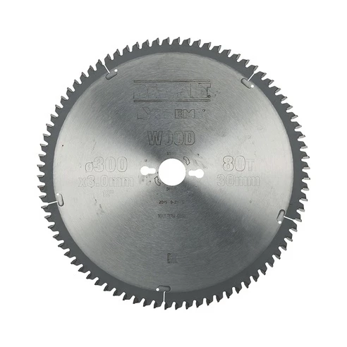 DeWalt Accessoires Lame De Scie Circulaire 300 Mm DT4352 HM Zaagblad 250 X 30 X 60T Trapezium, Negatief 5° 3 DeWalt Accessoires Lame De Scie Circulaire 300 Mm DT4352 HM Zaagblad 250 X 30 X 60T Trapezium, Negatief 5°