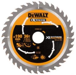 DeWalt Accessoires Lame De Scie Circulaire 190 Mm DT99563-QZ XR Lame Pour Scie Plongeante 190mm X 30mm 36T CSB