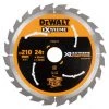 DeWalt Accessoires Lame De Scie Circulaire 210 Mm DT99565-QZ XR Lame De Scie Circulaire 210 X 30 Mm 24T CSB -Lames de scie circulaire Soldes dt99565 qz xr lame de scie circulaire 210 x 30 mm 24t csb