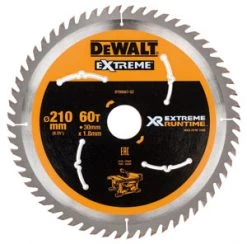 DeWalt Accessoires Lame De Scie Circulaire 210 Mm DT99567-QZ XR Lame De Scie Circulaire 210 X 30 Mm 60T