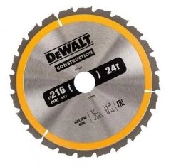 DeWalt Accessoires Lame De Scie Circulaire 216 Mm DT99570-QZ XR Lame De Scie Circulaire 216 X 30 Mm 60T CSB