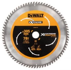 DeWalt Accessoires Lame De Scie Circulaire 305 Mm DT99576-QZ Lame De Scie XR 305mm X 30mm 78T CSB