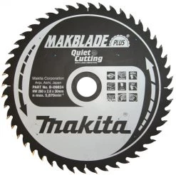 Makita Accessoires Lame De Scie Circulaire 260 Mm HM-Lames Carbures Bois Quiet & Clean 260 X 30 X 80T