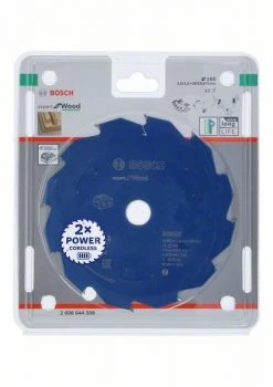 Bosch Bleu Accessoires Lame De Scie Circulaire 165 Mm Lame De Scie Circulaire En Carbure Expert En Bois Pour Scies Sans Fil 165 X 20 X T12 2608644506