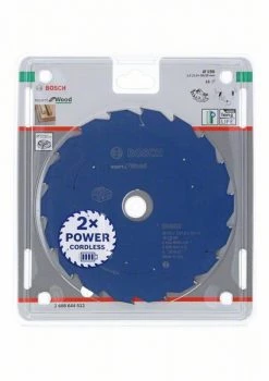 Bosch Bleu Accessoires Lame De Scie Circulaire 190 Mm Lame De Scie Circulaire En Carbure Expert En Bois Pour Scies Sans Fil 190 X 30 X T18 2608644512