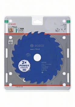 Bosch Bleu Accessoires Lame De Scie Circulaire 216 Mm Lame De Scie Circulaire En Carbure Expert En Bois Pour Scies Sans Fil 216 X 30 X T24 2608644520